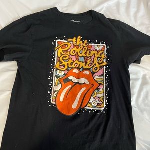 Rolling Stones Black Graphic Tee